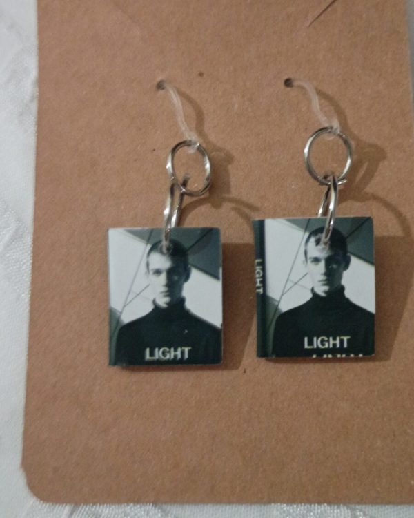 Alien Stage Mini Book Earrings