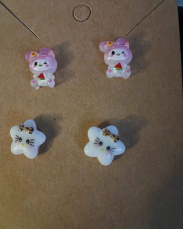 Hello Kitty and Friends Stud Earrings
