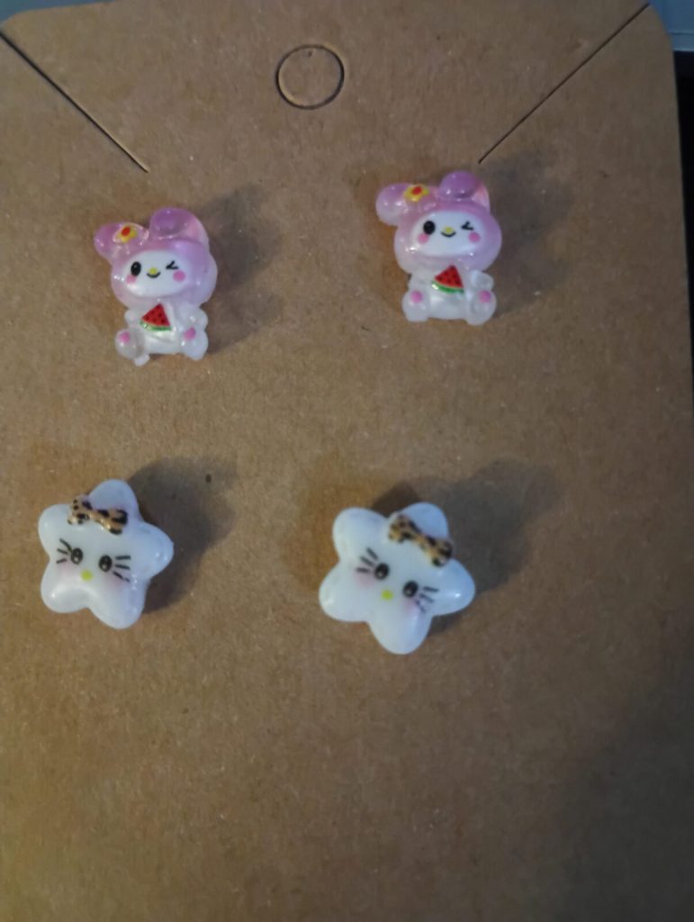 Hello Kitty and Friends Stud Earrings